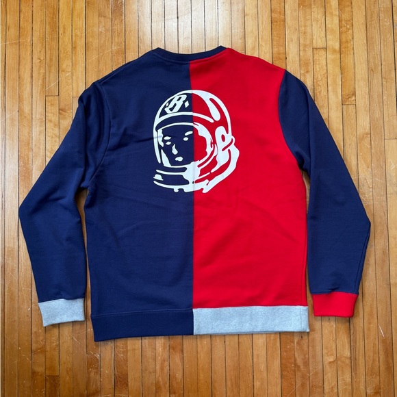 Billionaire Boys Club Red and Blue Crewneck Sweater - Picture 5 of 6